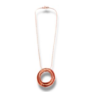 URANIA PREZIOSI - Collana pendente in ottone rosato - ARMONIA
