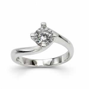 Anello Solitario Valentino con brillante 0,65 ct.